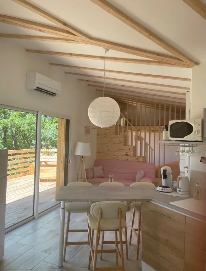 Chalet Cocoon Laroque  Exterior foto